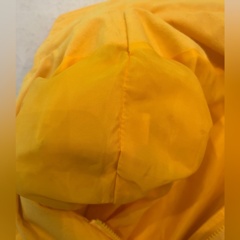 Vintage Bright Yellow oversized dolman sleeve Jacket. Totally 80s!! Amazing!! - Picture 10 of 13